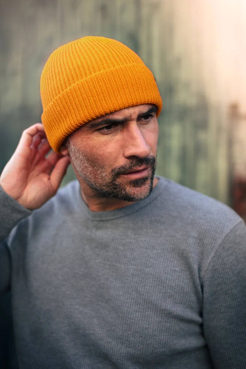 Atlantic Watch Cap Beanie - Sun Yellow