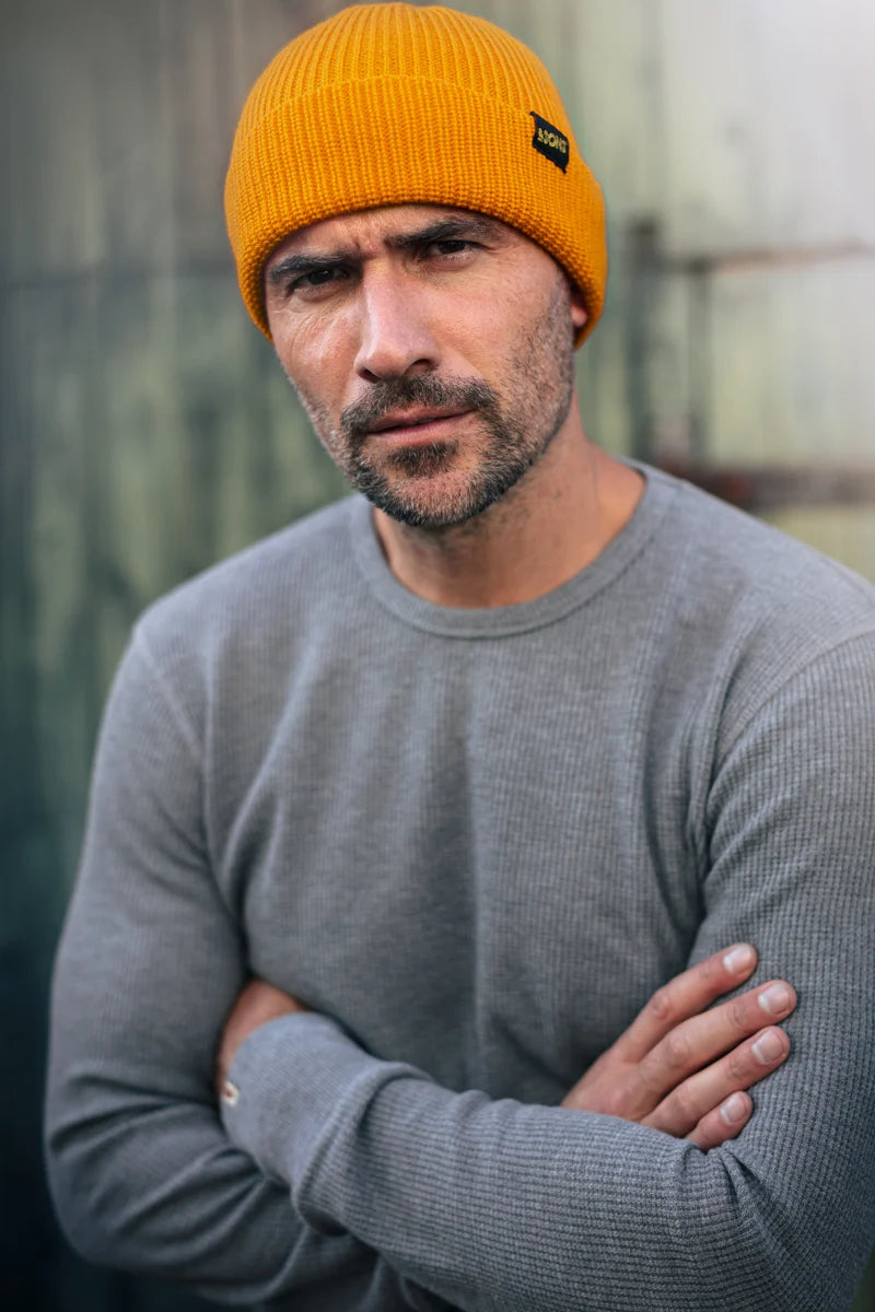 Atlantic Watch Cap Beanie - Sun Yellow