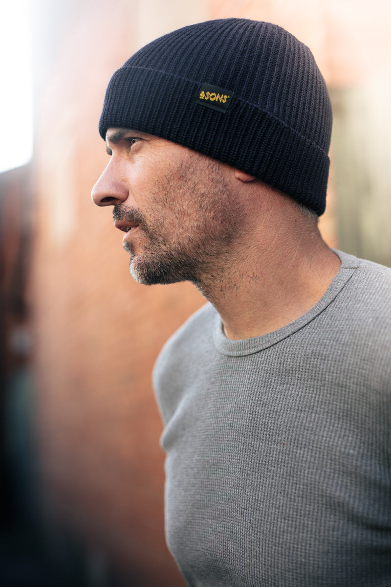 Atlantic Watch Cap Beanie - Navy