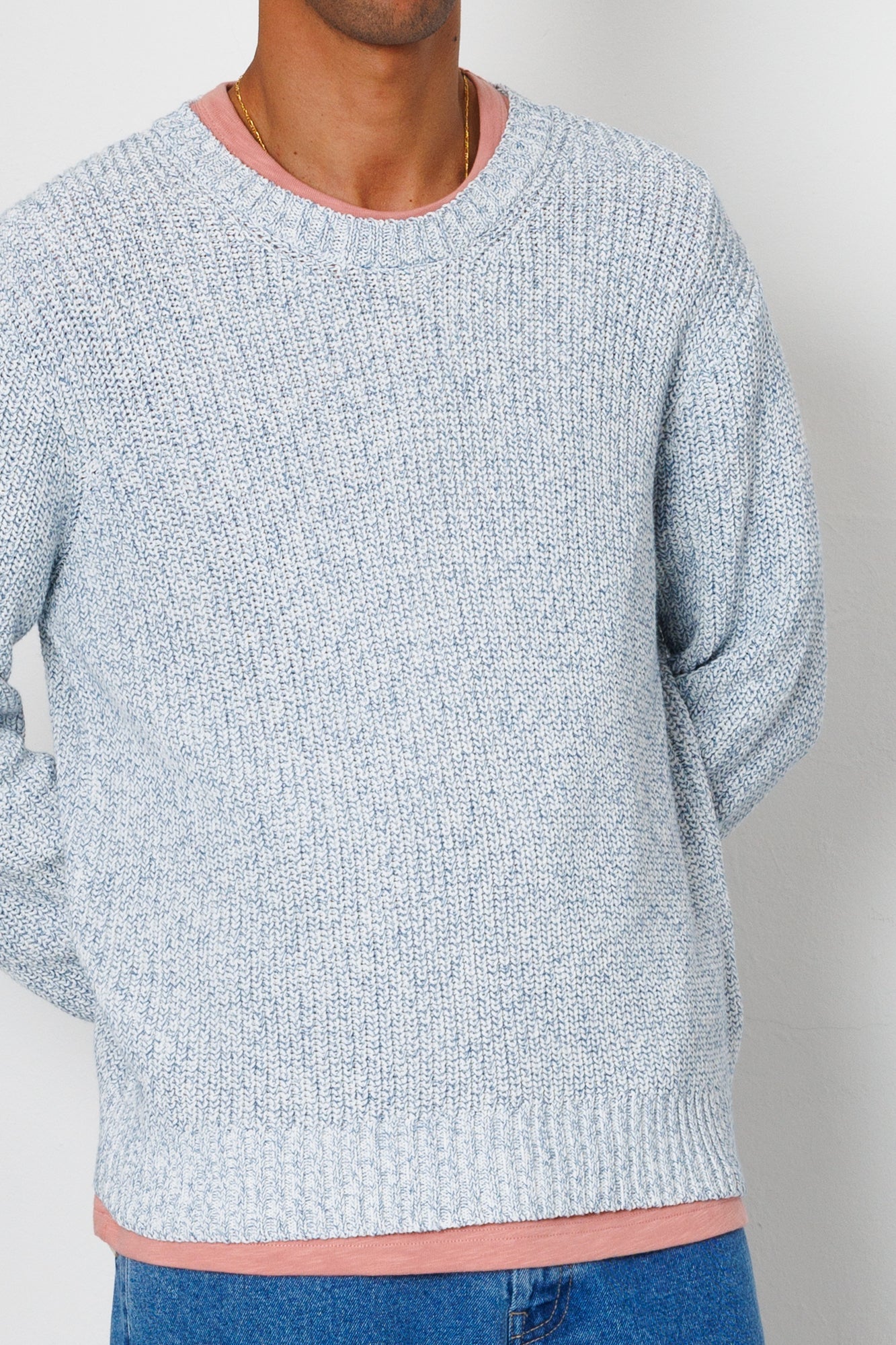 Chain Crew - Light Blue Melange