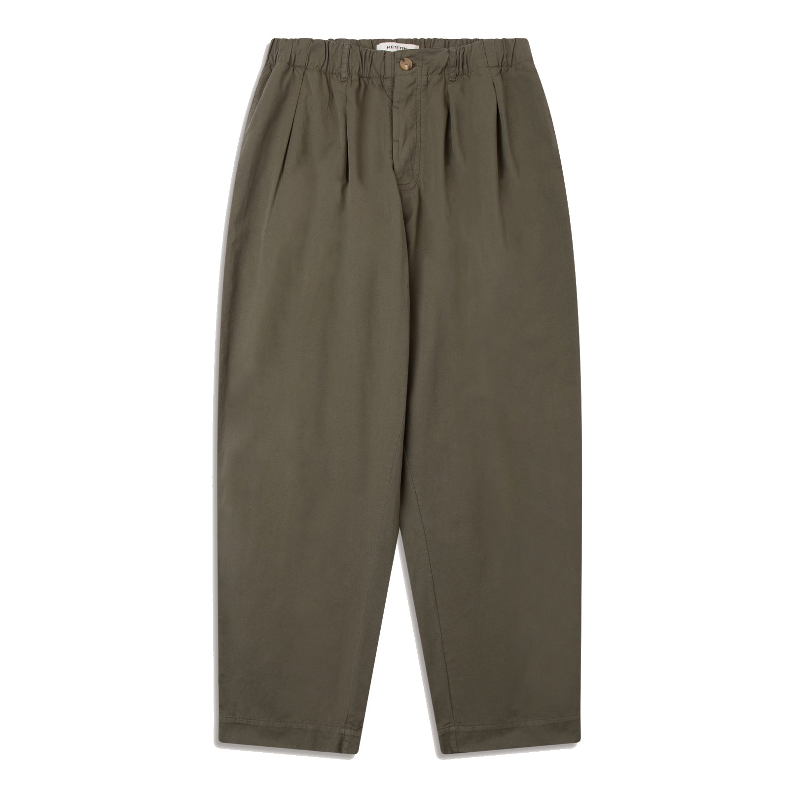 Clyde Pant - Dark Olive Lightweight Cotton