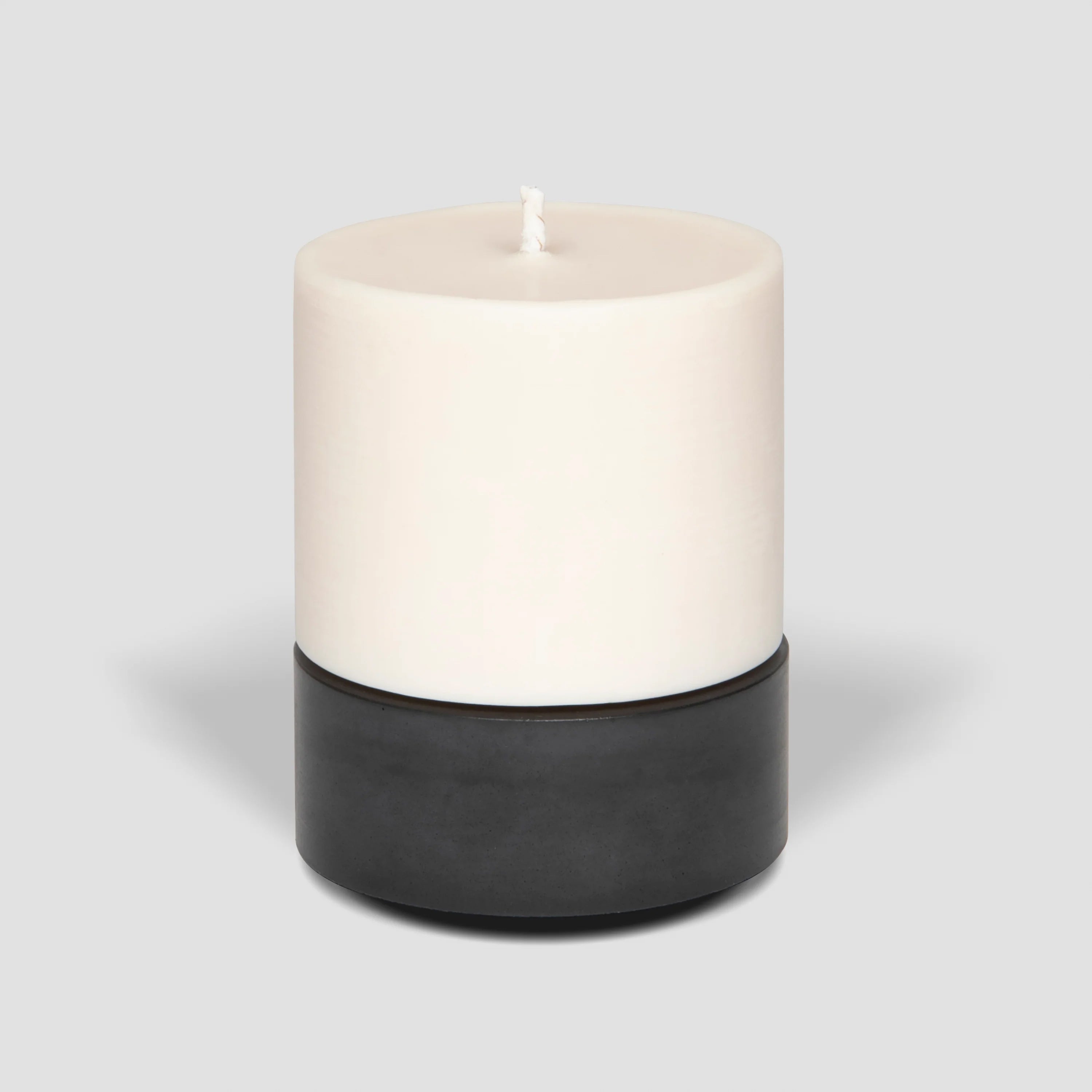 Large Set - Black with Beeswax Candle