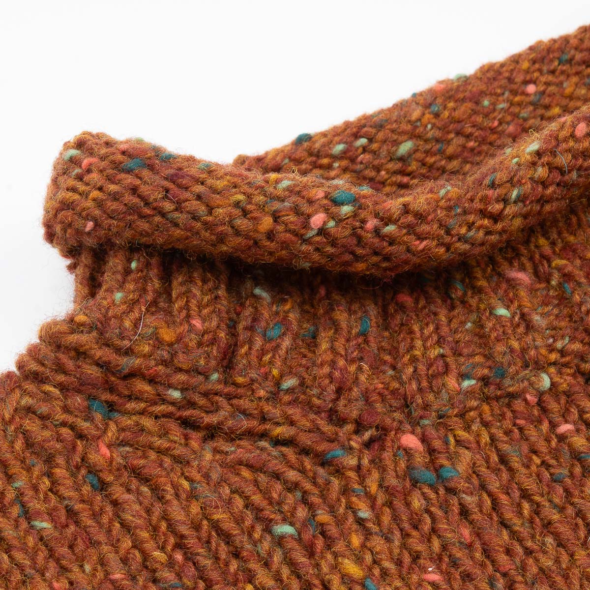 Low Curled Sweater - Copper