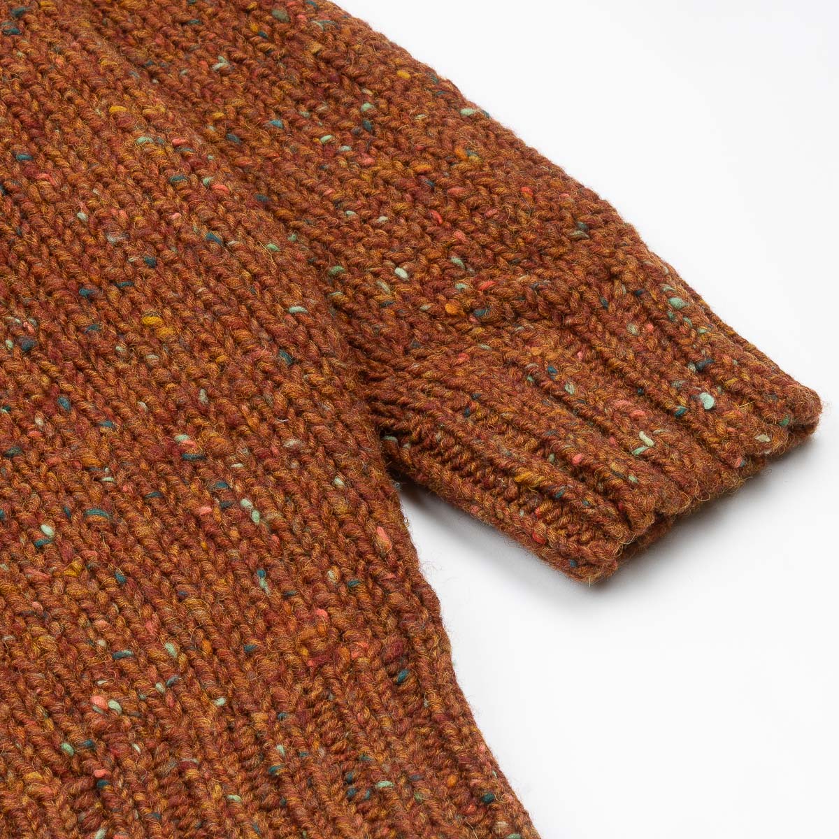 Low Curled Sweater - Copper