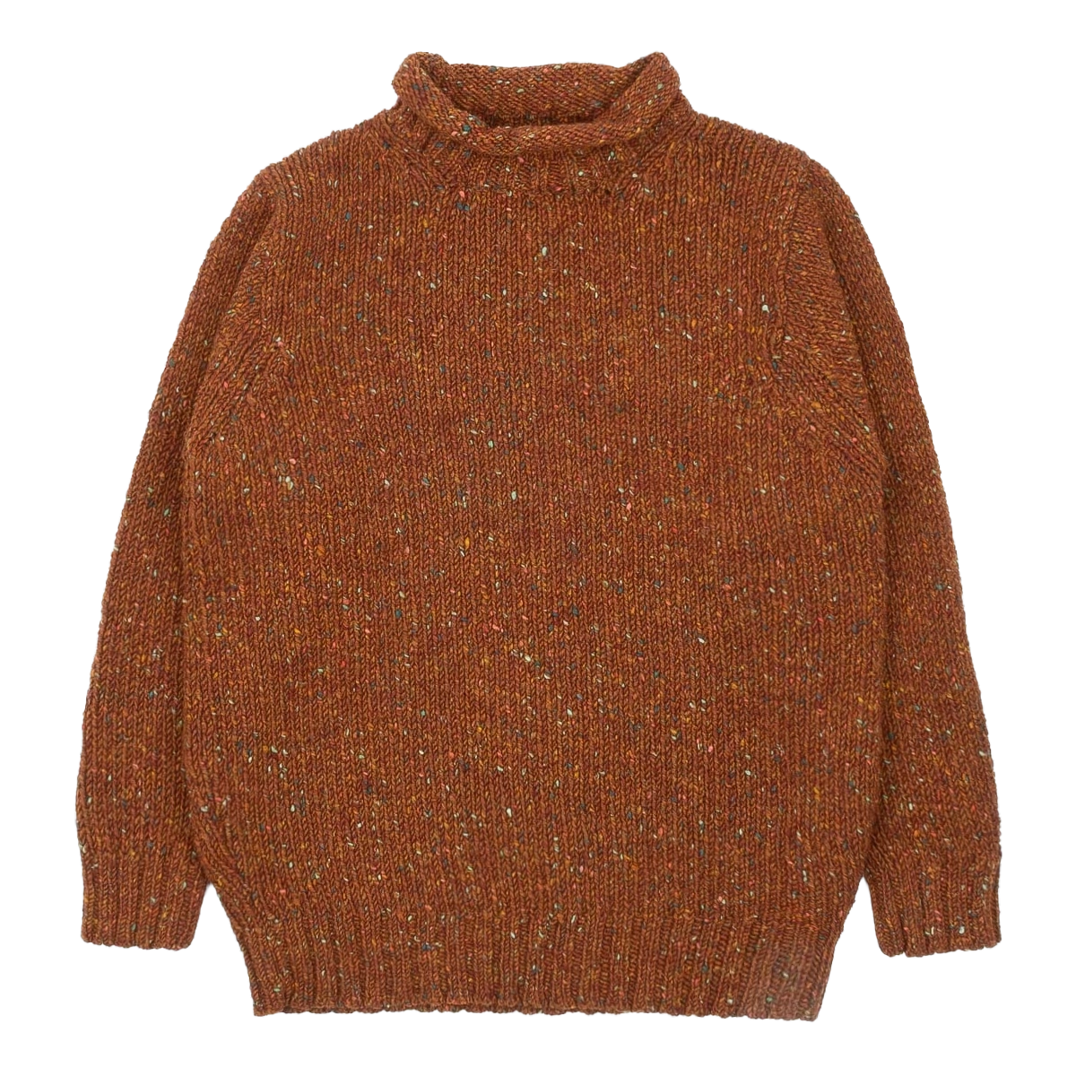Low Curled Sweater - Copper