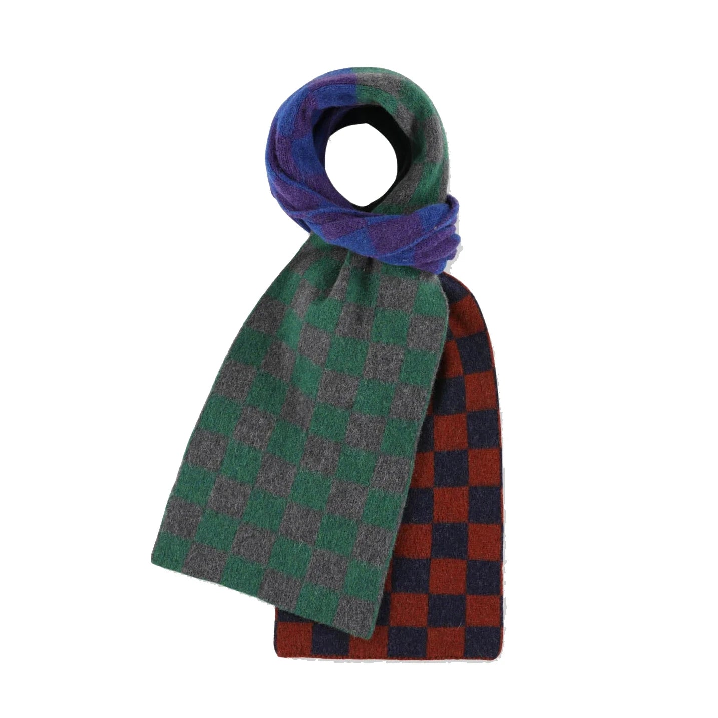 Cosmic Checkerboard Scarf - Nevermind