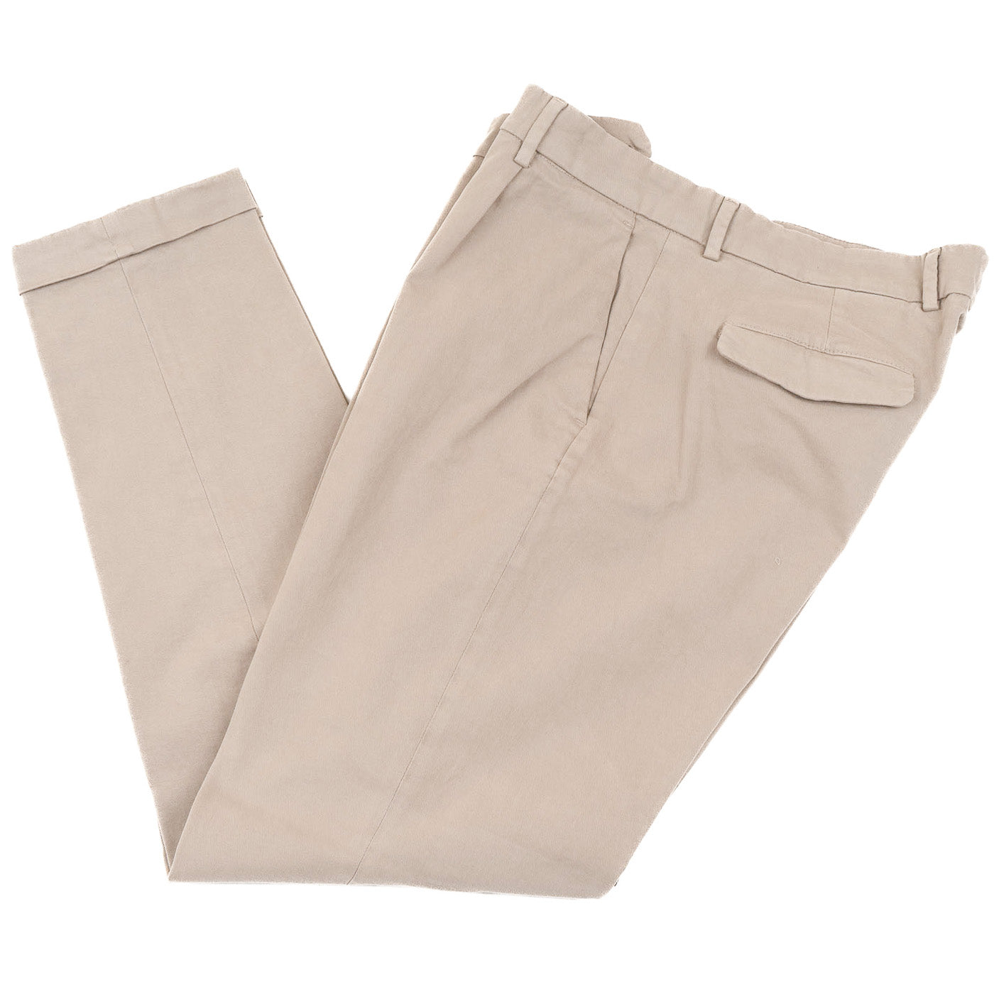 Arbat Cotton Stretch Trouser - Beige