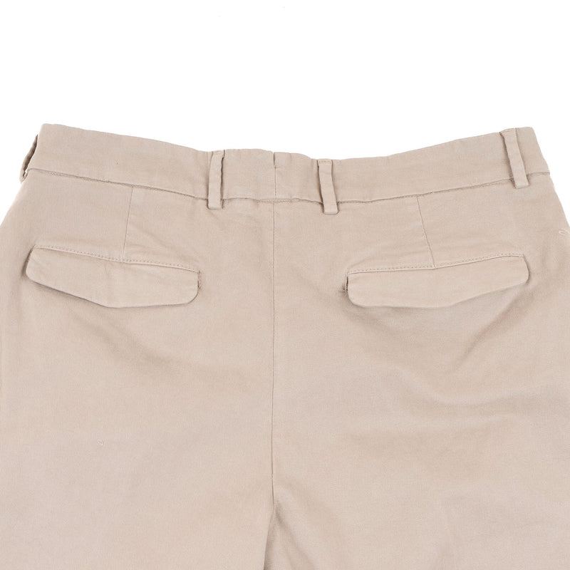 Arbat Cotton Stretch Trouser - Beige
