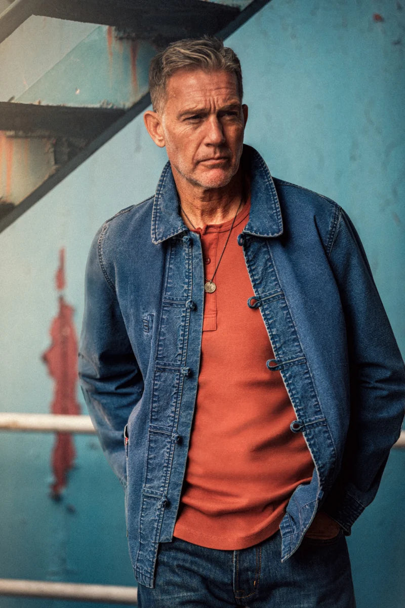 Artisan Workwear Chore Jacket - Indigo Blue