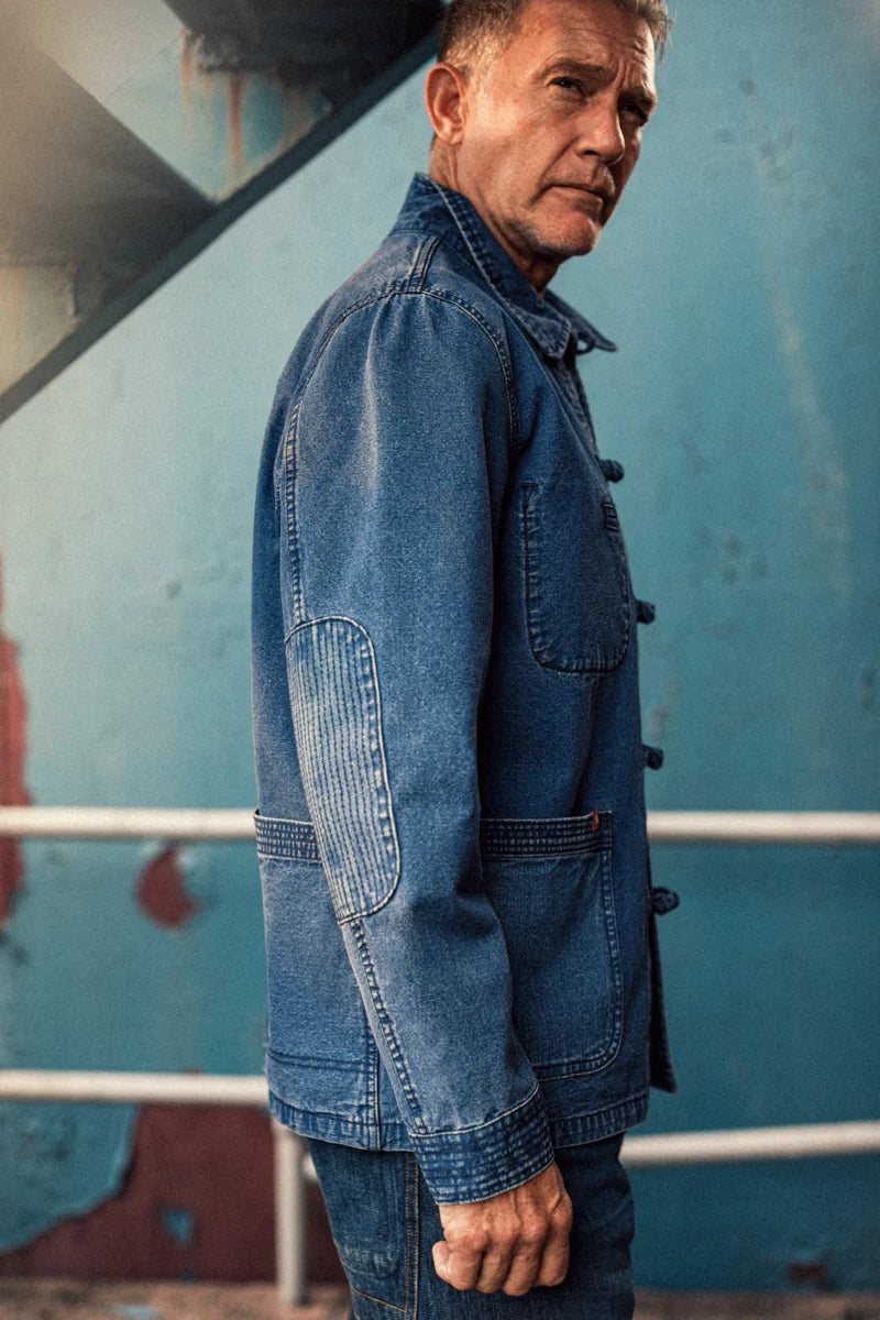 Artisan Workwear Chore Jacket - Indigo Blue