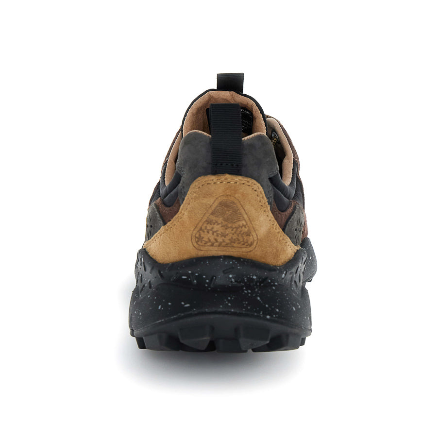 Yamano 3 Man Trainers - Dark Grey/Black/Dark Brown