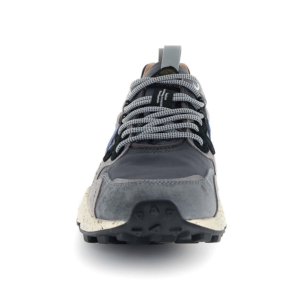 Yamano 3 Man Trainers - Dark Grey/Grey/Navy