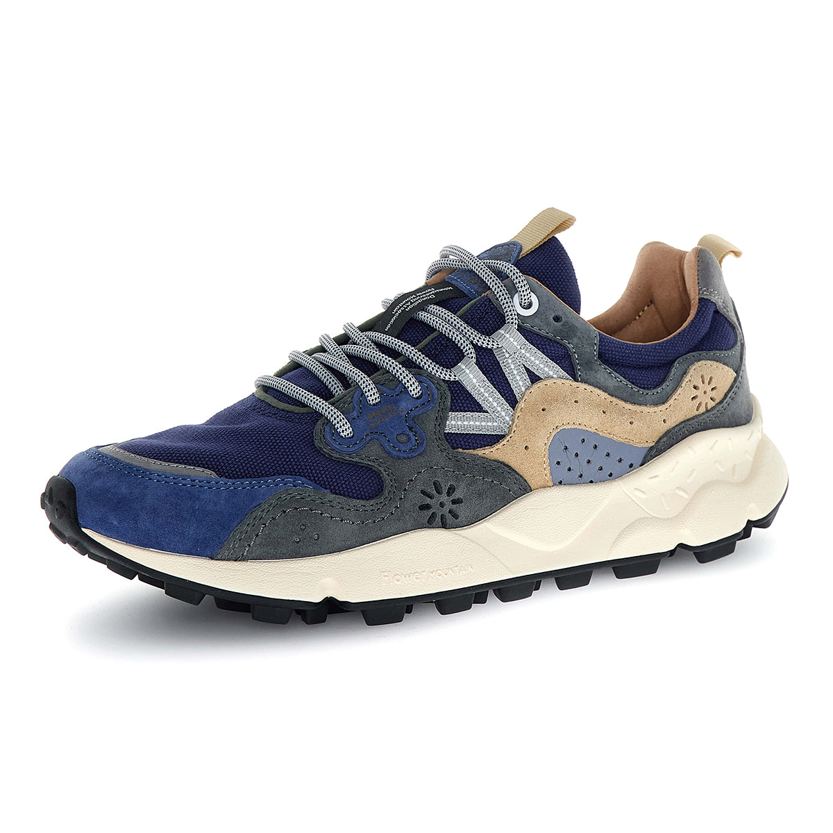 Yamano 3 Man Trainers - Navy/Anthracite