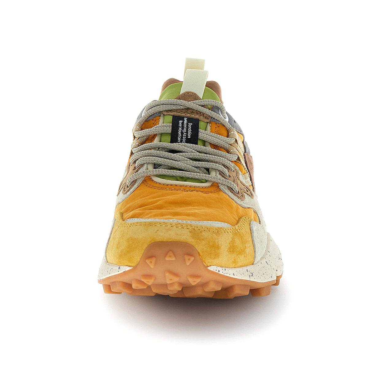 Yamano 3 Man Trainers - Ochre/Orange/Beige