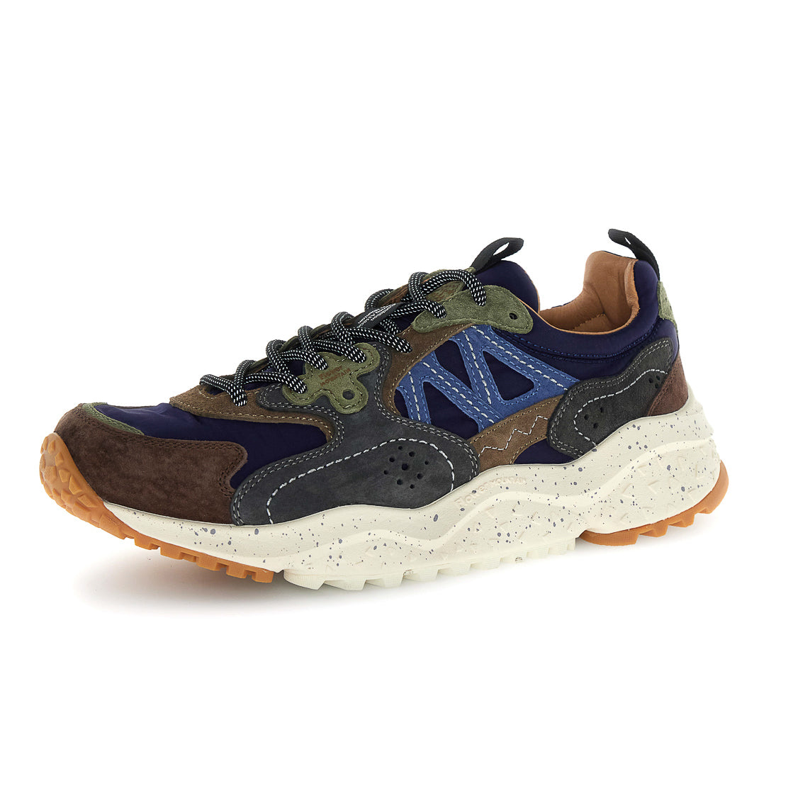 Solin Man Trainers - Brown/Black/Dark Grey
