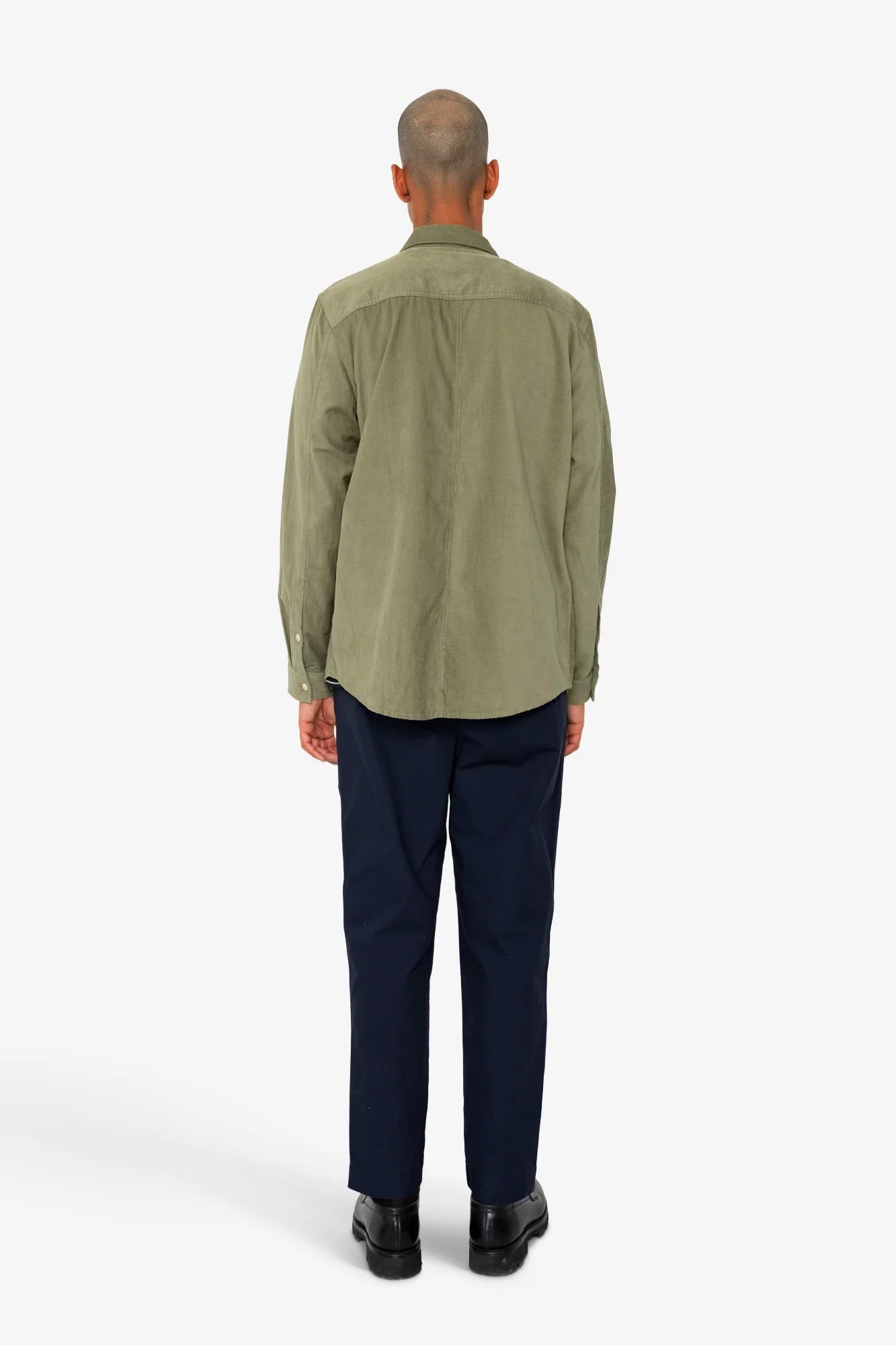 Direction Babycord Shirt - Olive