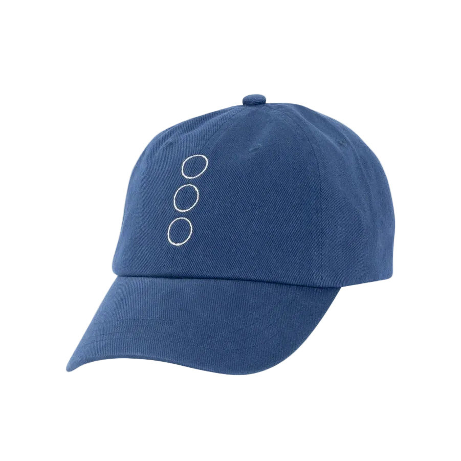 Circle Logo Twill Cap - Blue
