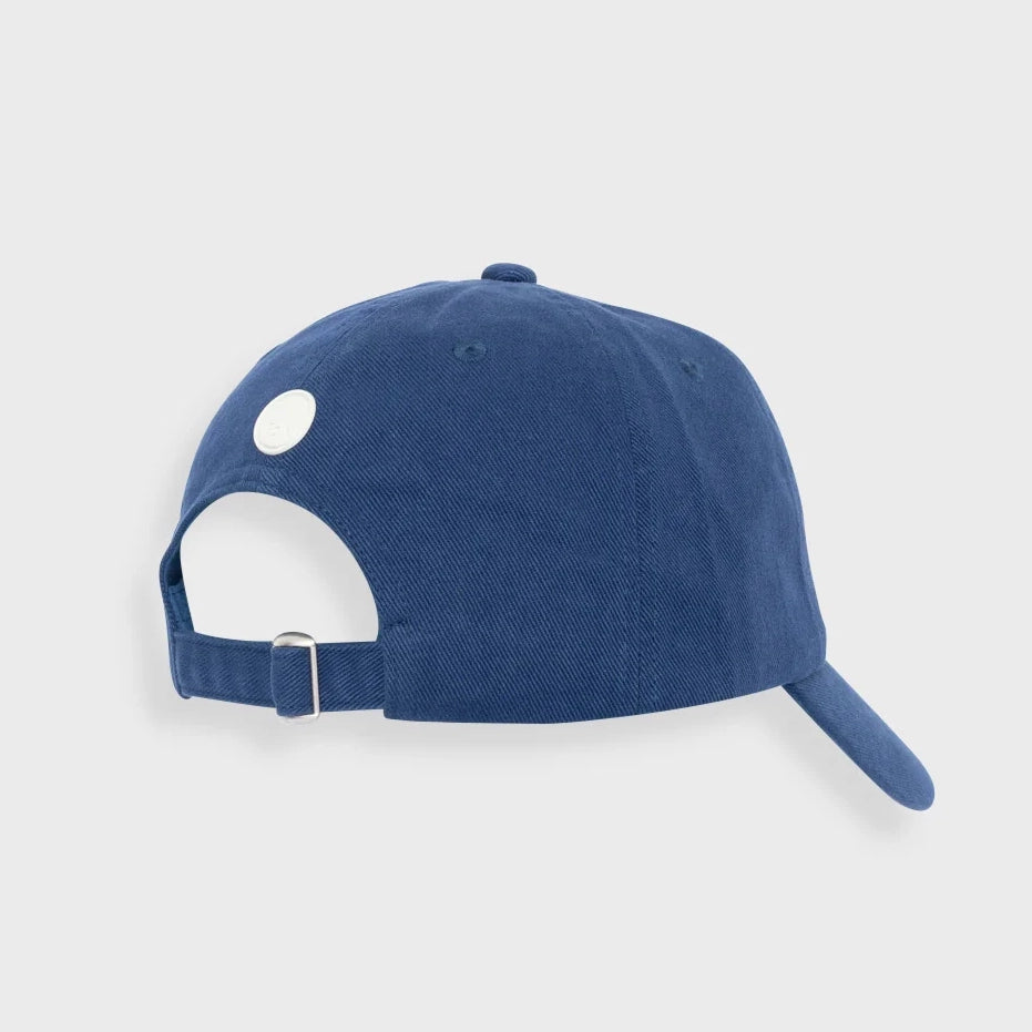 Circle Logo Twill Cap - Blue