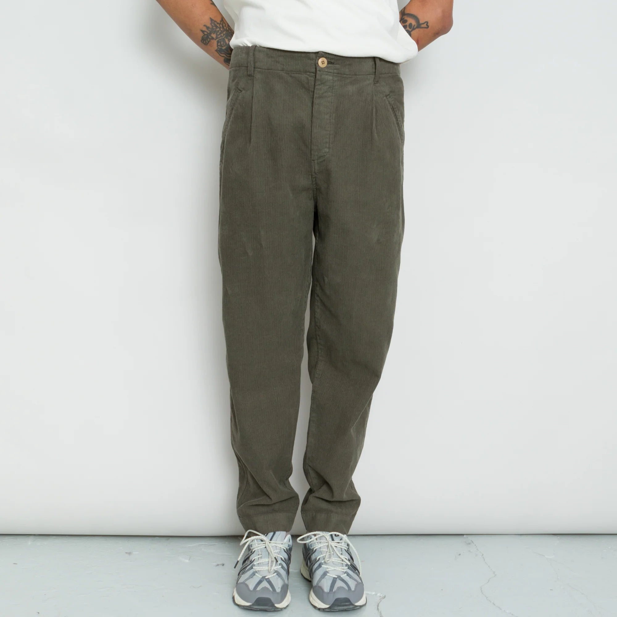 Assembly Pant - Dark Sage Cord