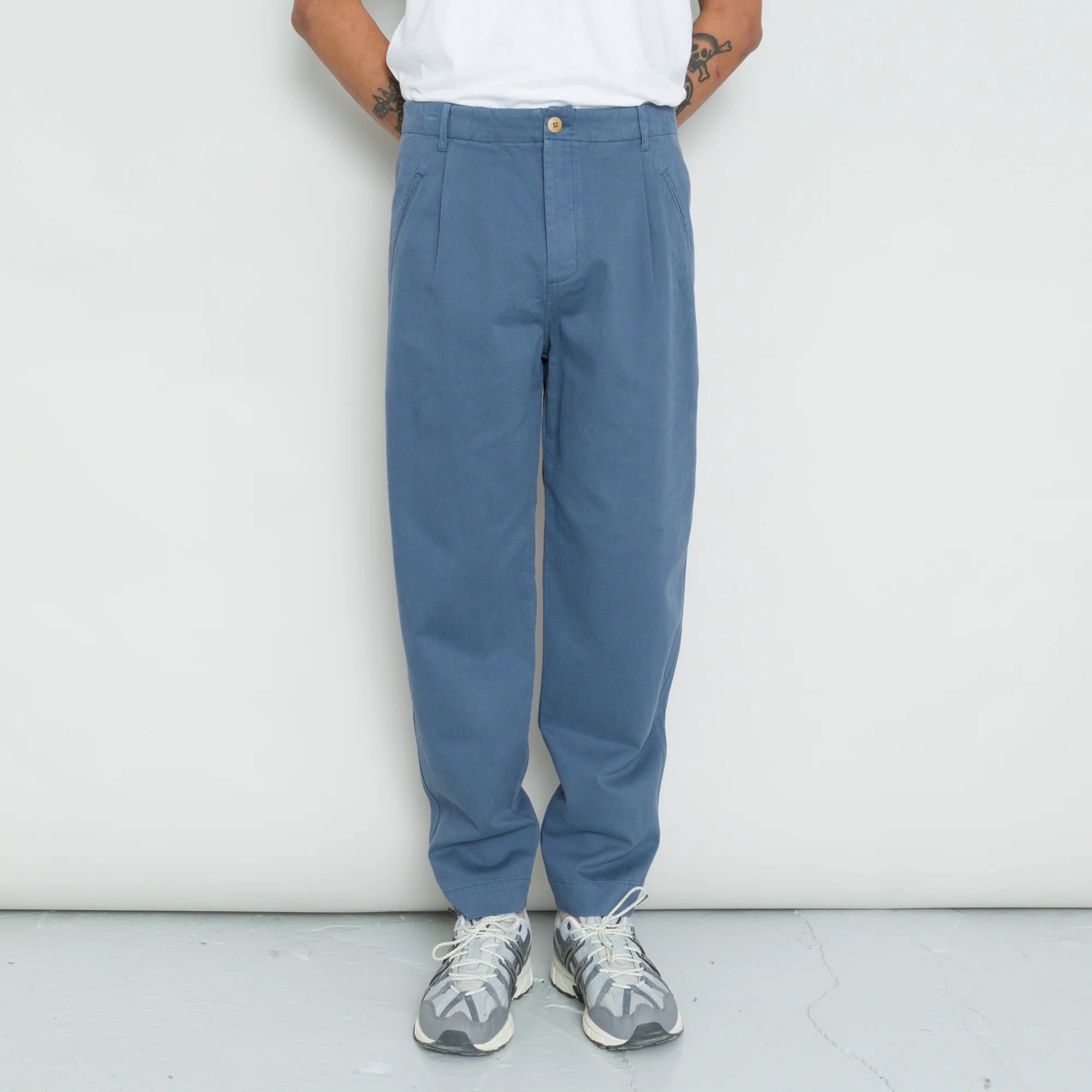 Assembly Pant - Soft Blue Brushed Twill