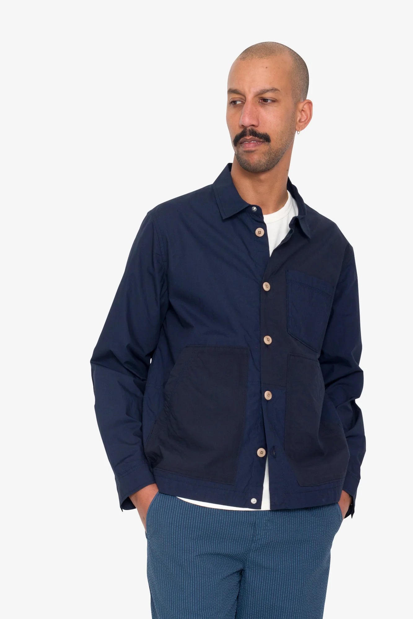 Assembly Worker Jacket - Dark Navy