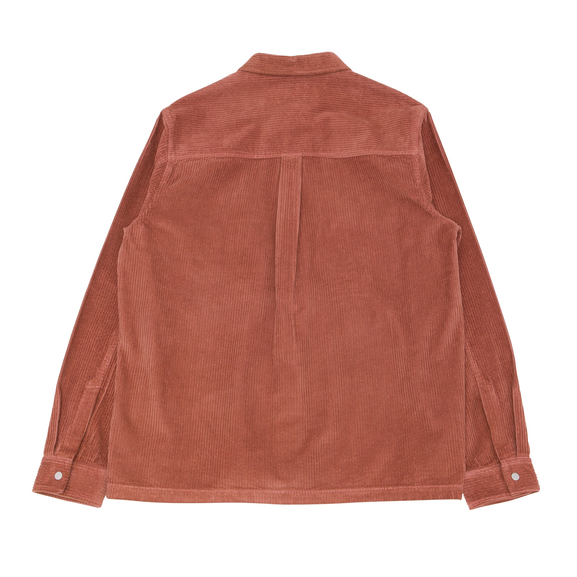 Patch Overshirt - Dark Rust Heavy Cord