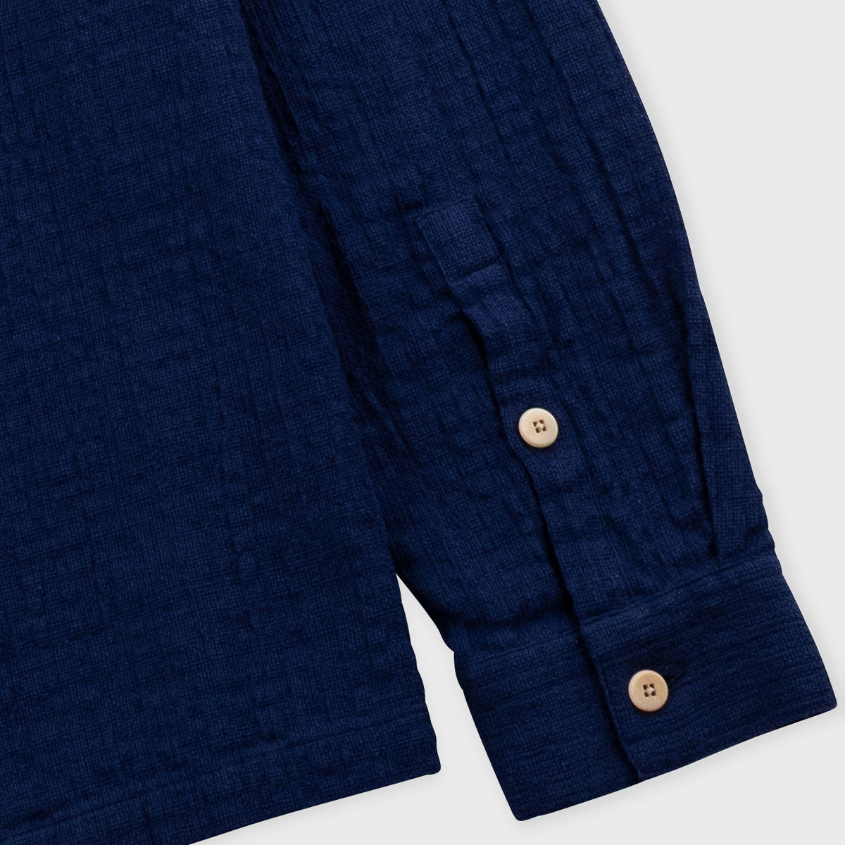 Patch Shirt - Navy Openweave