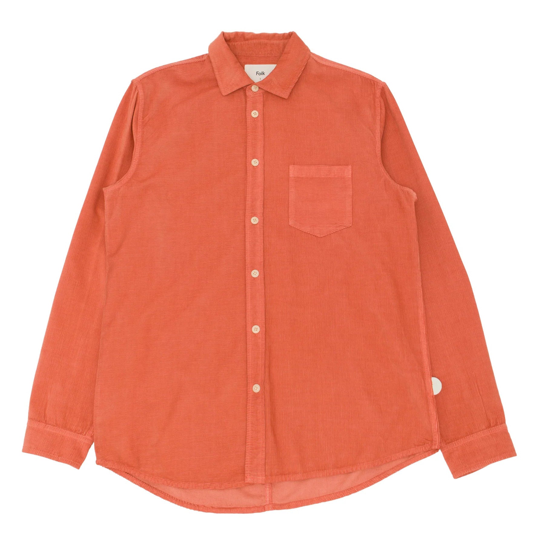 Direction Babycord Shirt - Rust