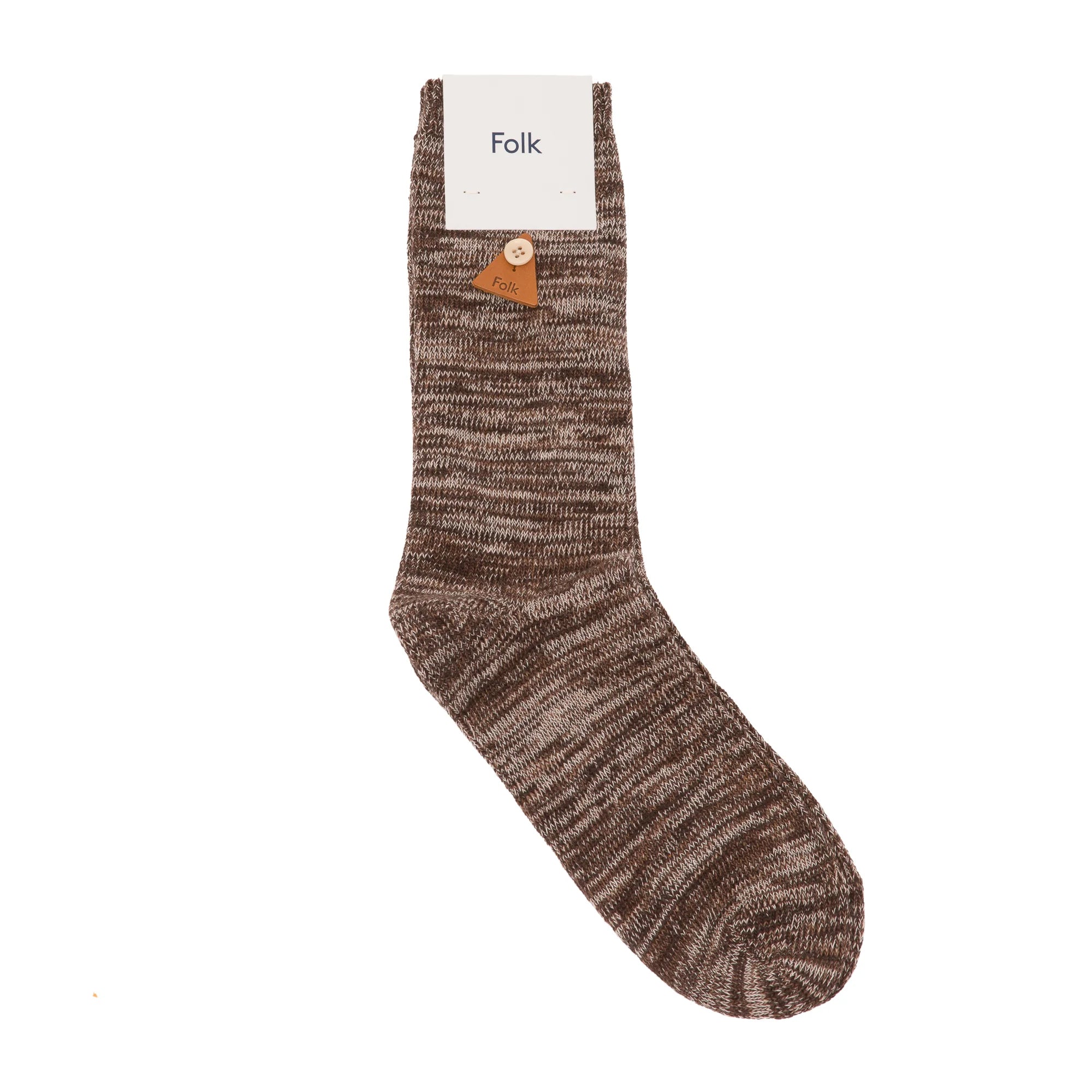 Melange Socks - Light Chocolate Mix