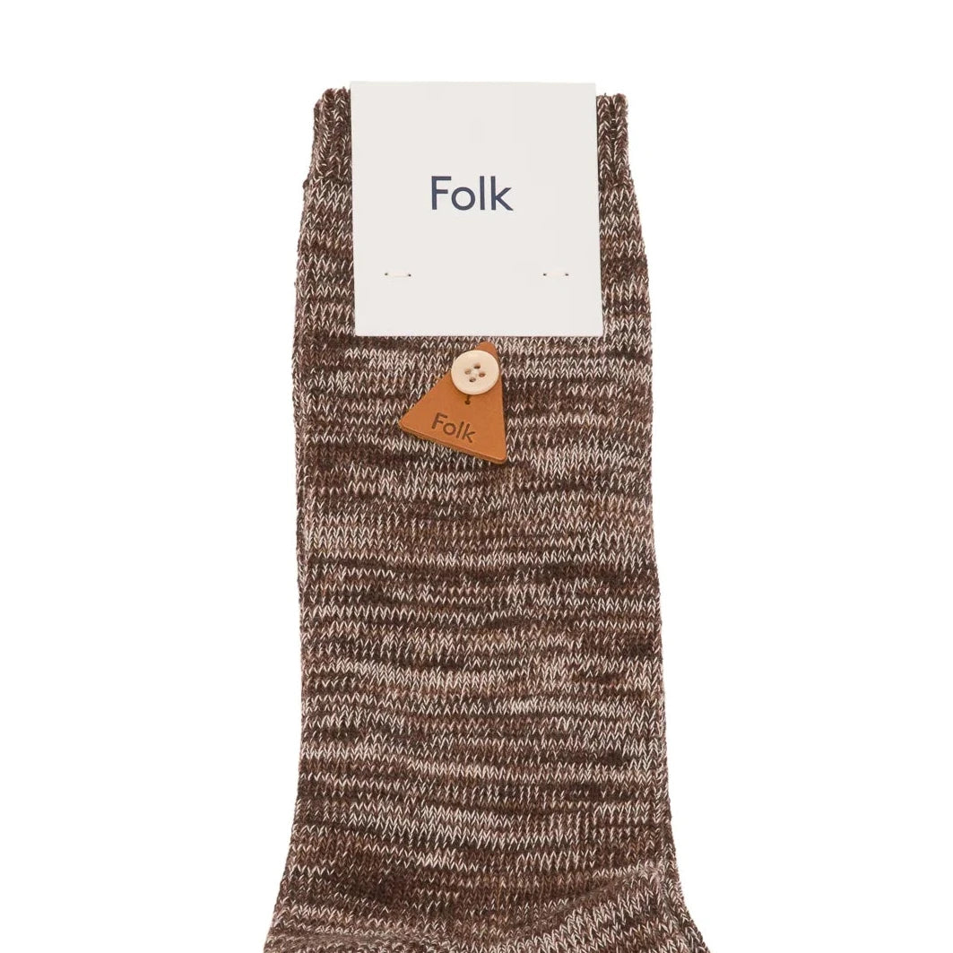 Melange Socks - Light Chocolate Mix