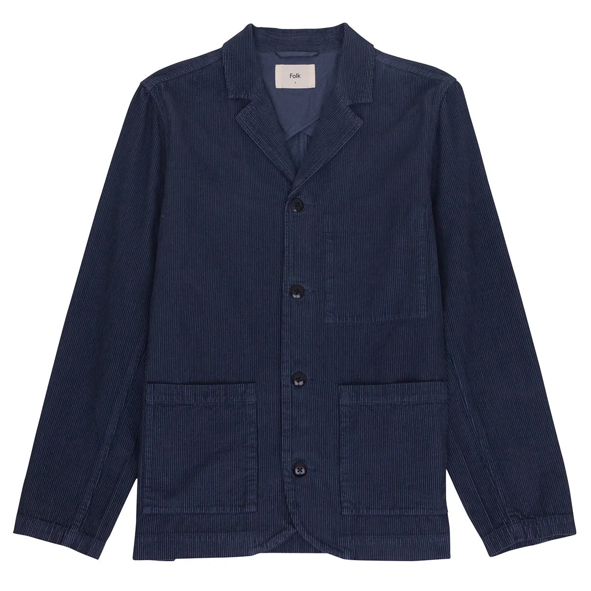 Patch Jacket - Soft Blue Cord