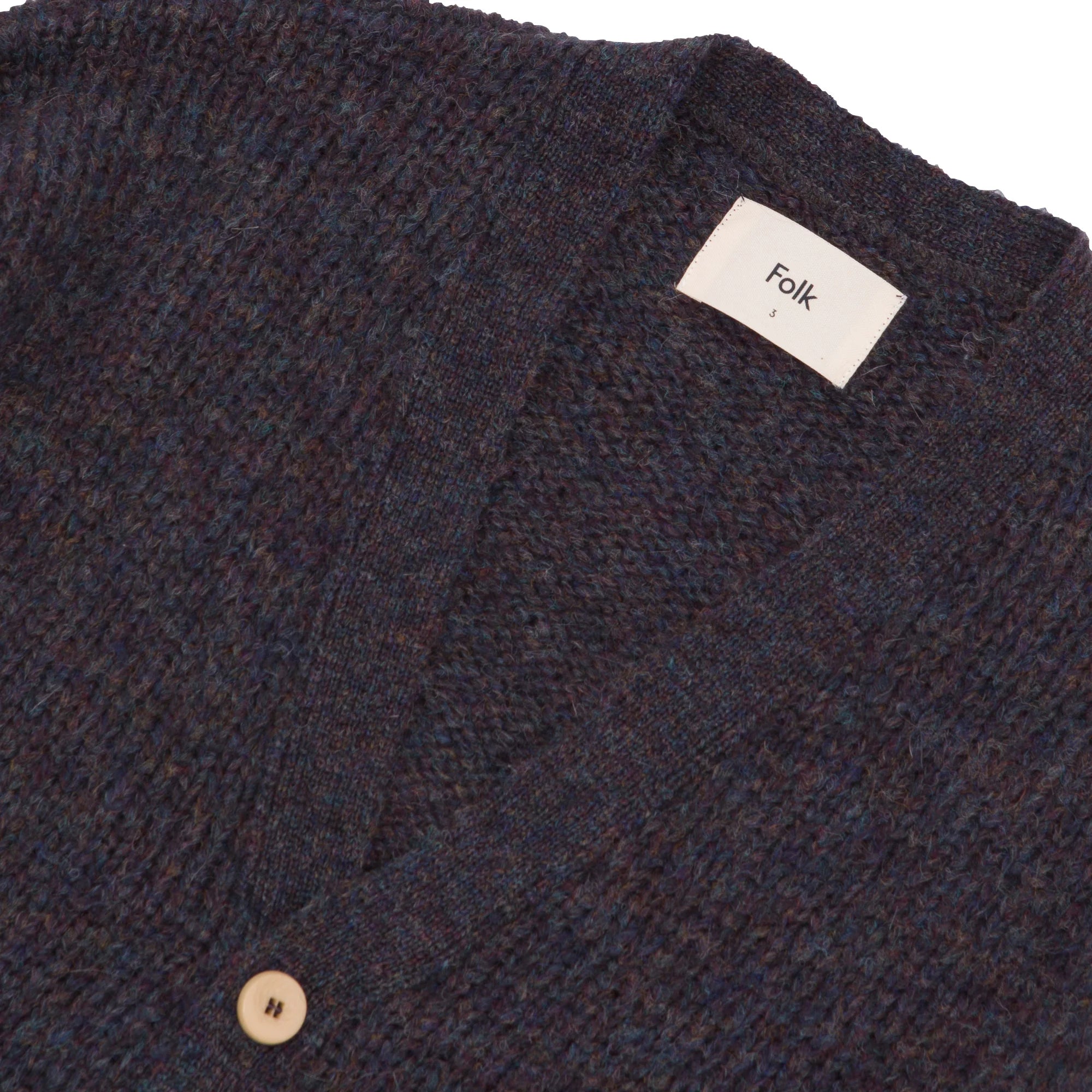 Signal Cardigan - Smoke Blue