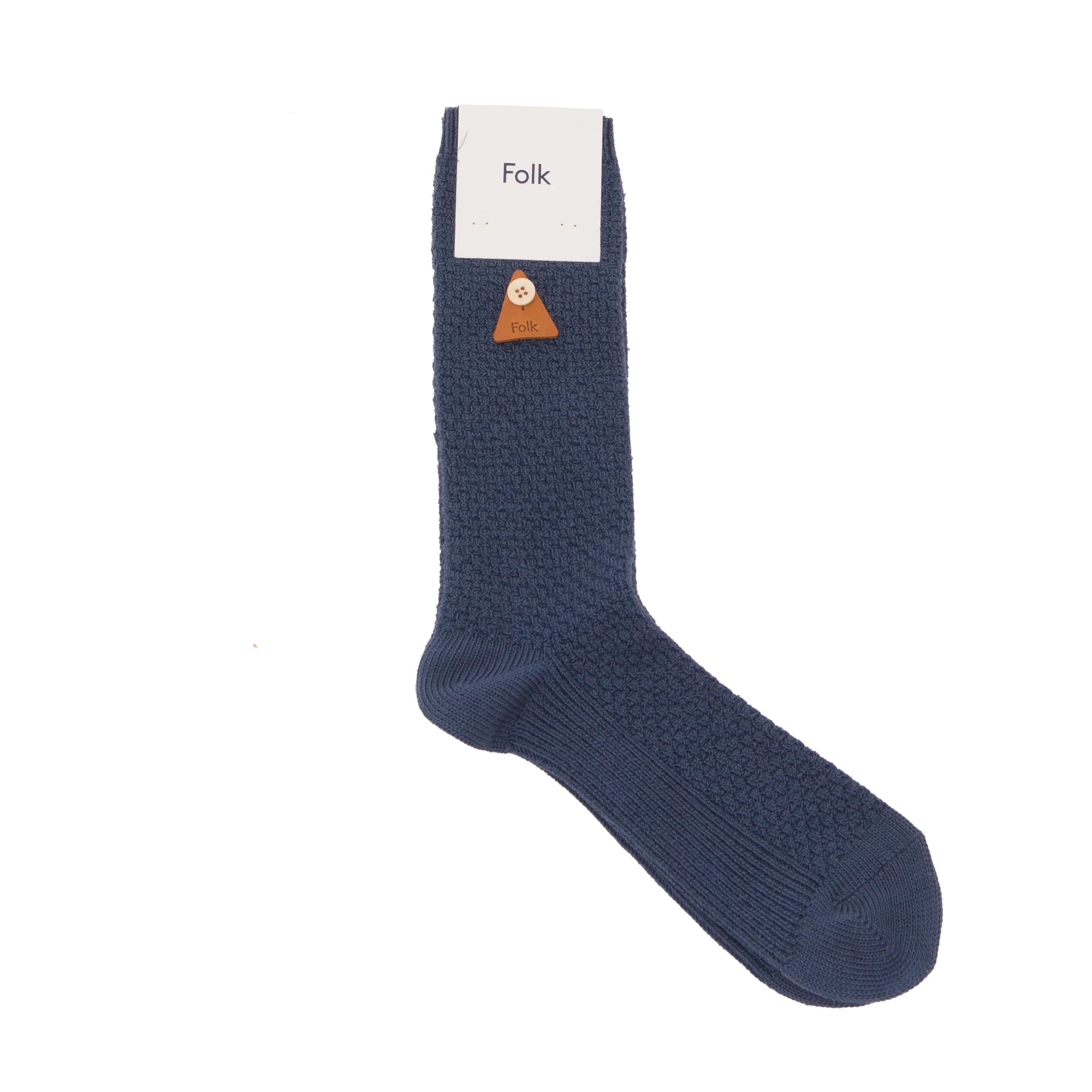 Waffle Socks - Soft Blue