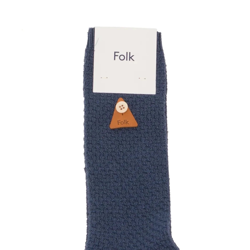 Waffle Socks - Soft Blue