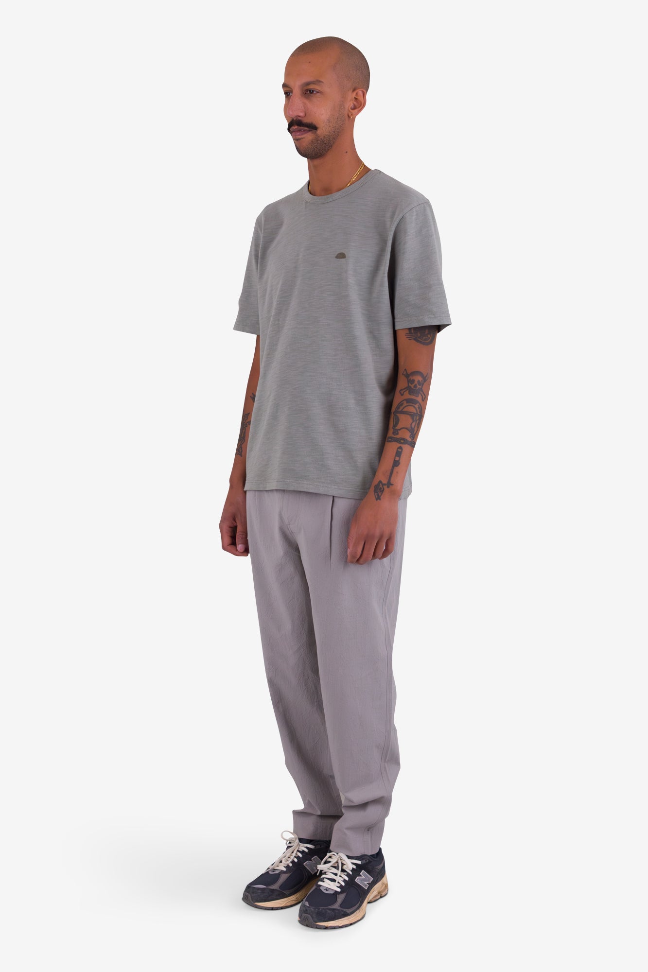 Assembly Pant - Silver Grey Crinkle