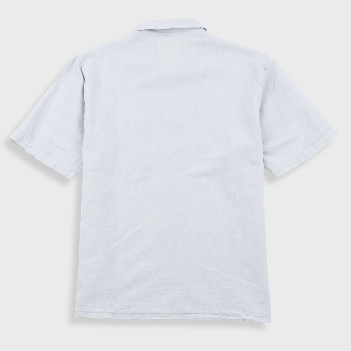 Gabe Shirt - Mineral Blue Linen Mix