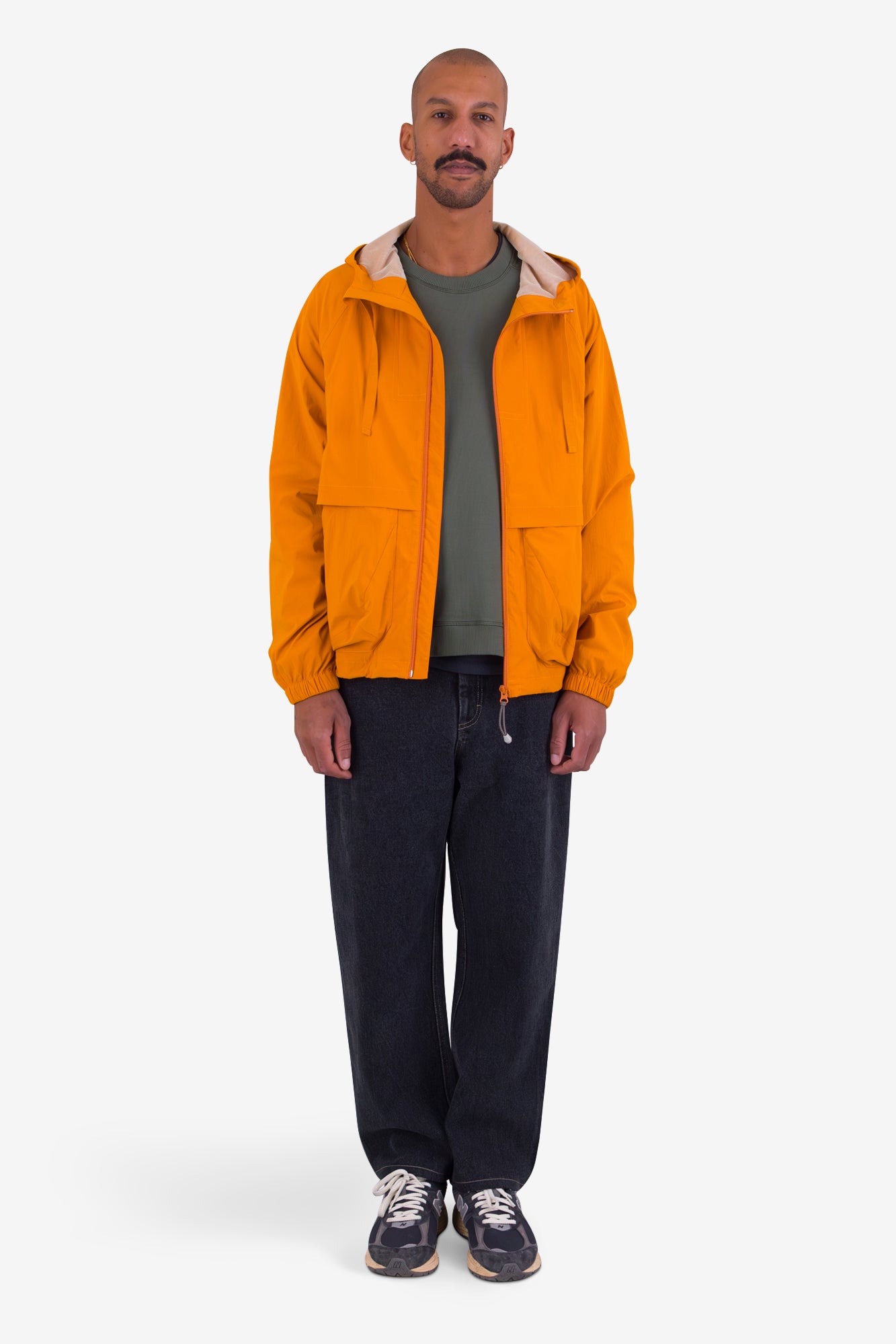 Prism Zip Thru Jacket - Orange