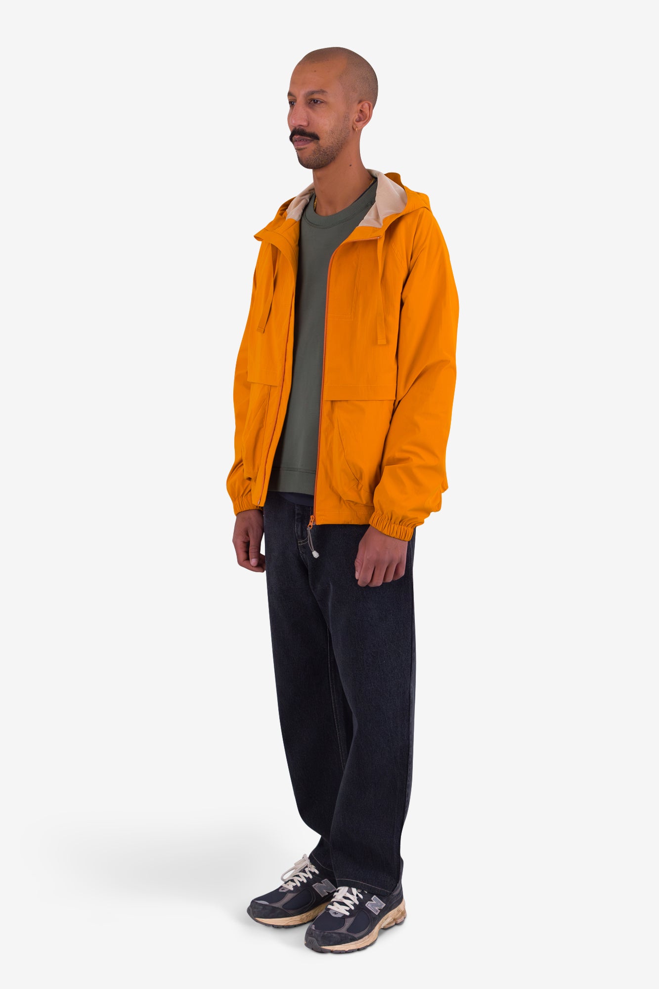 Prism Zip Thru Jacket - Orange