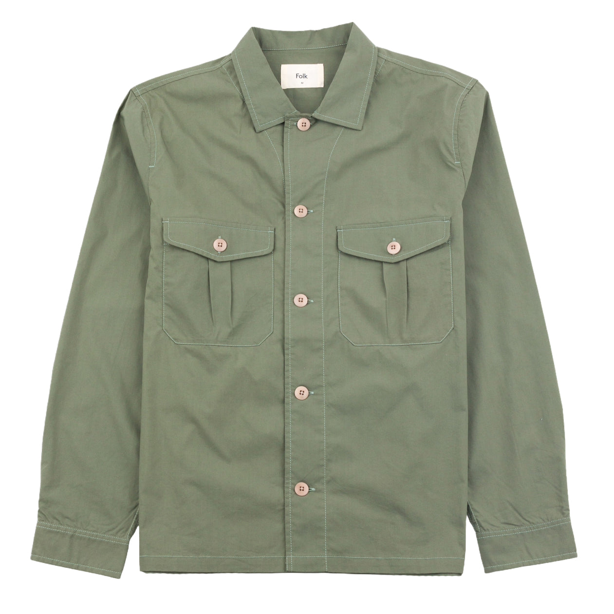 Revere Overshirt - Dark Sage