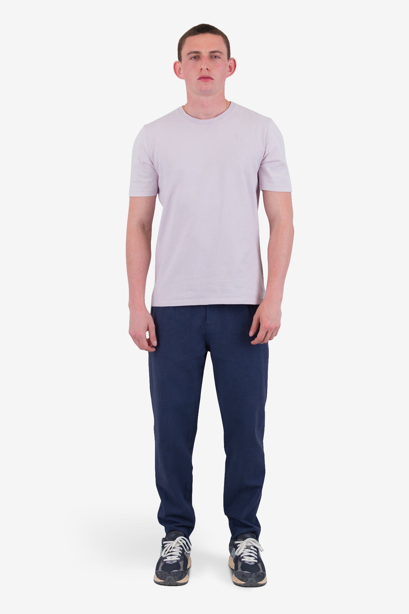 Relaxed Nep Tee - Mineral Blue