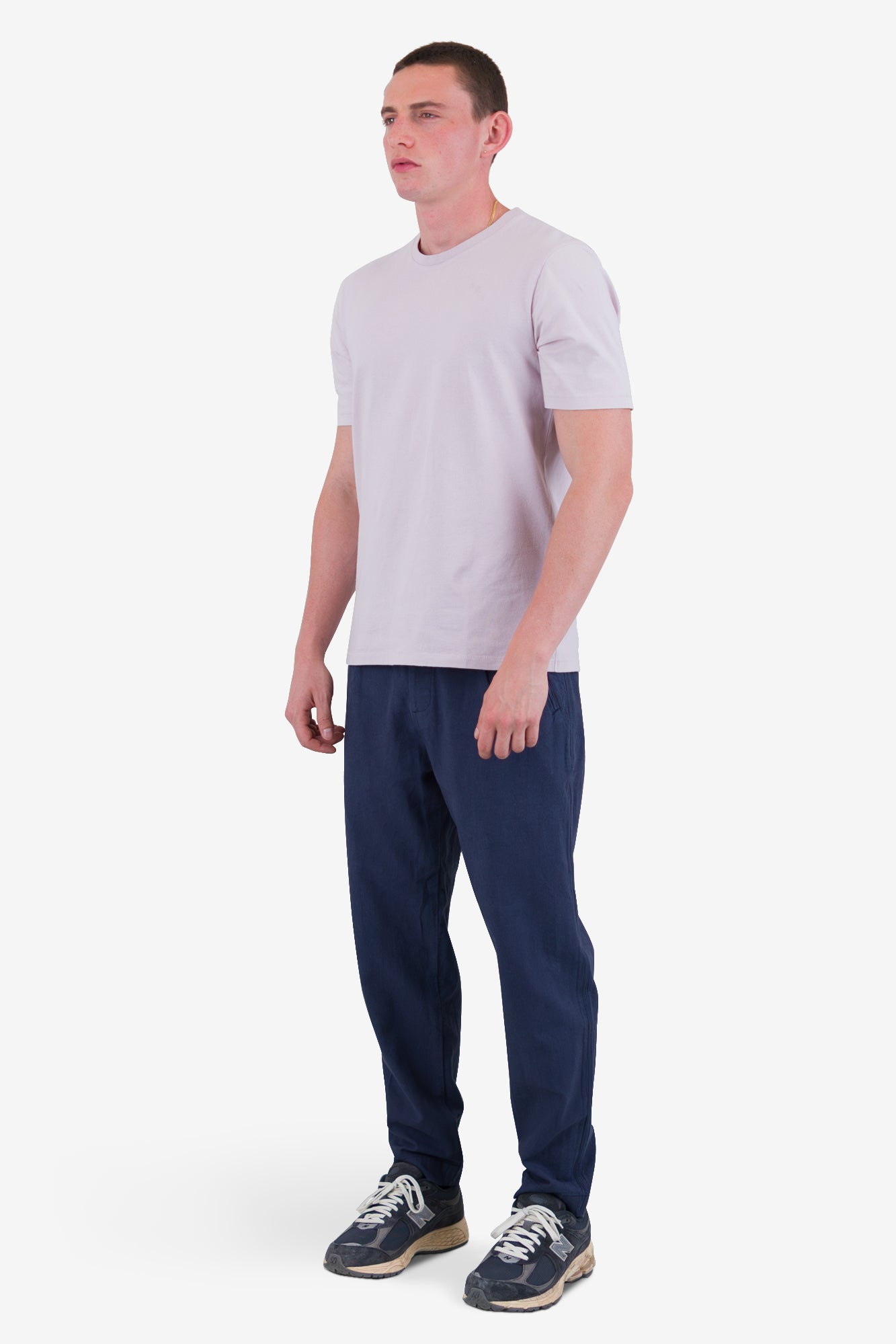 Relaxed Nep Tee - Mineral Blue