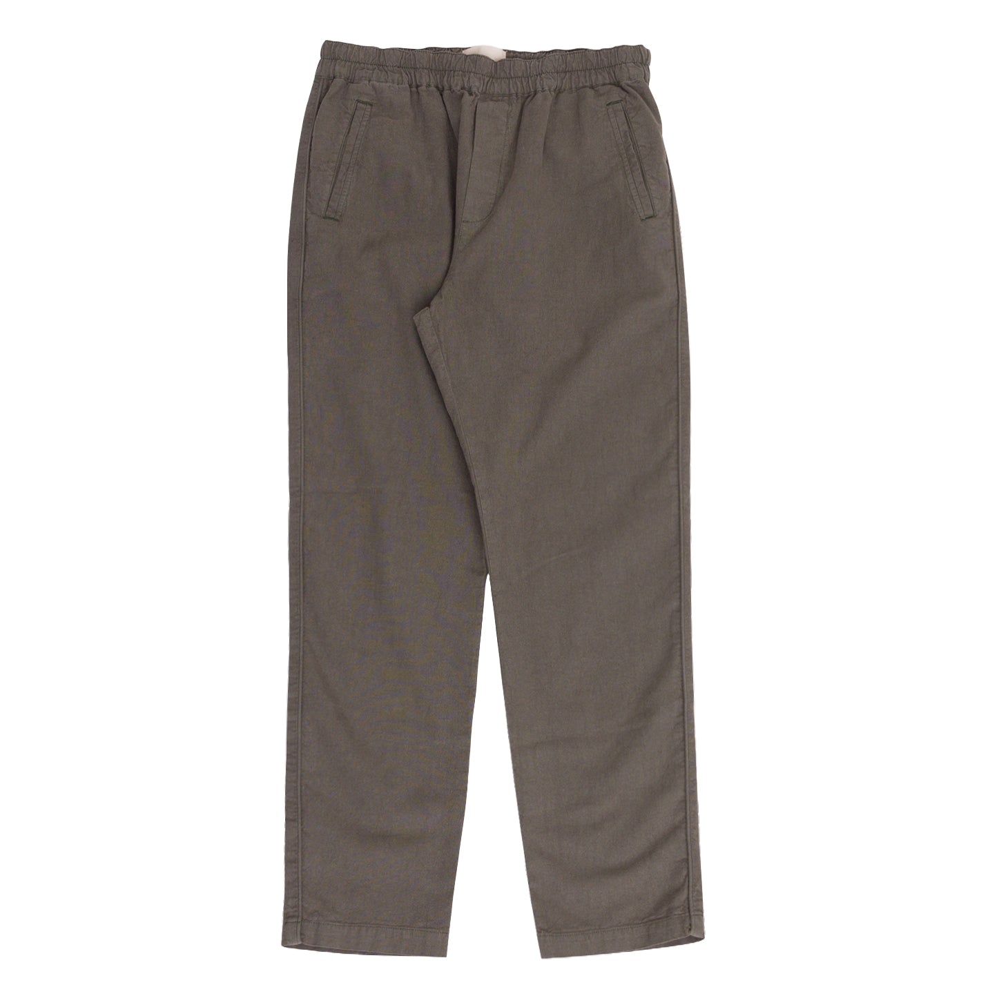 Cotton Linen Trouser - Dark Sage