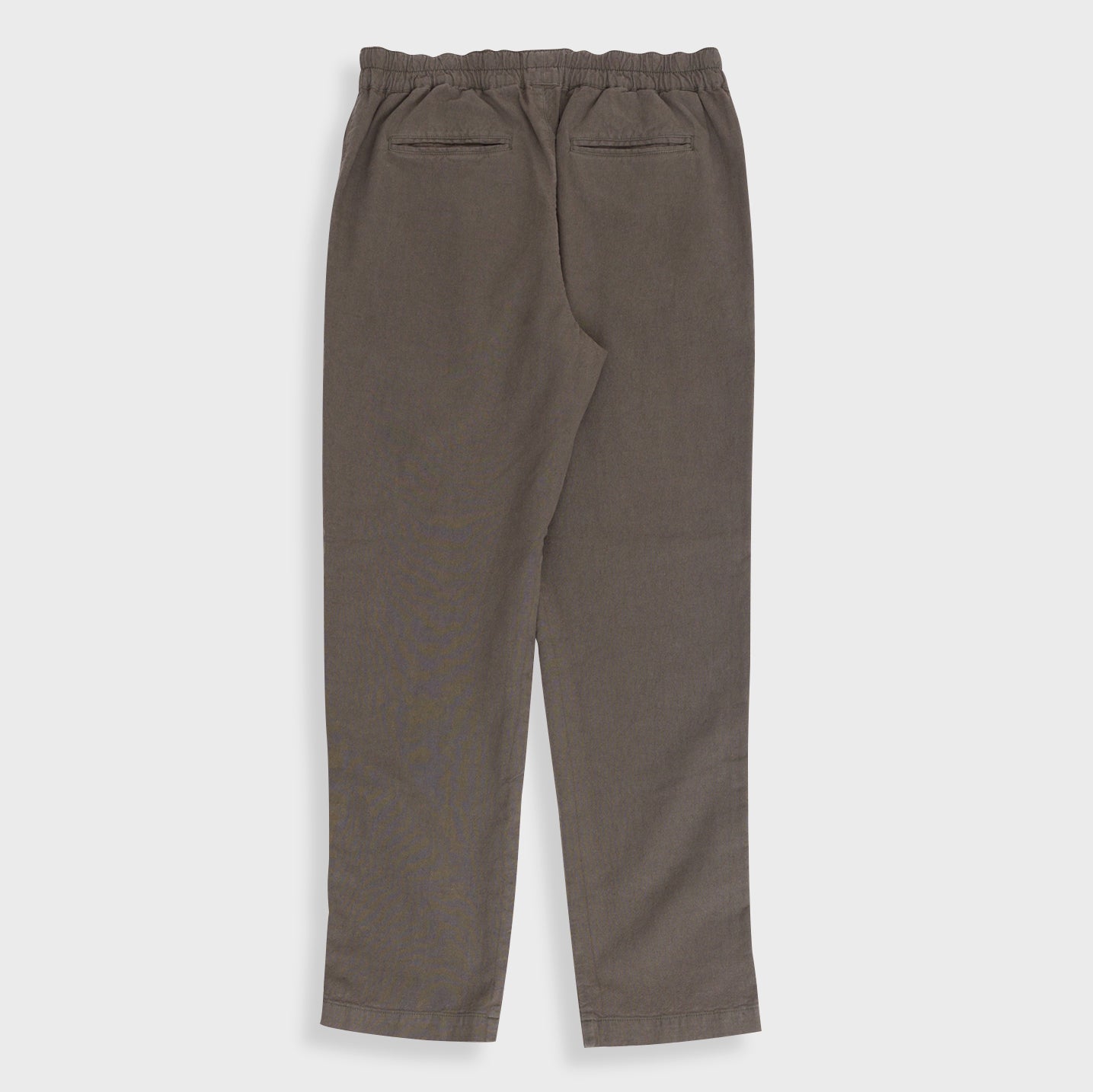 Cotton Linen Trouser - Dark Sage