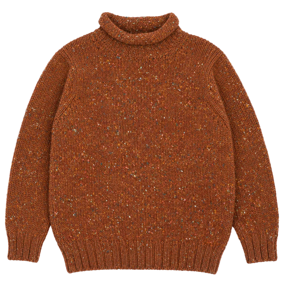 Low Curled Sweater - Copper