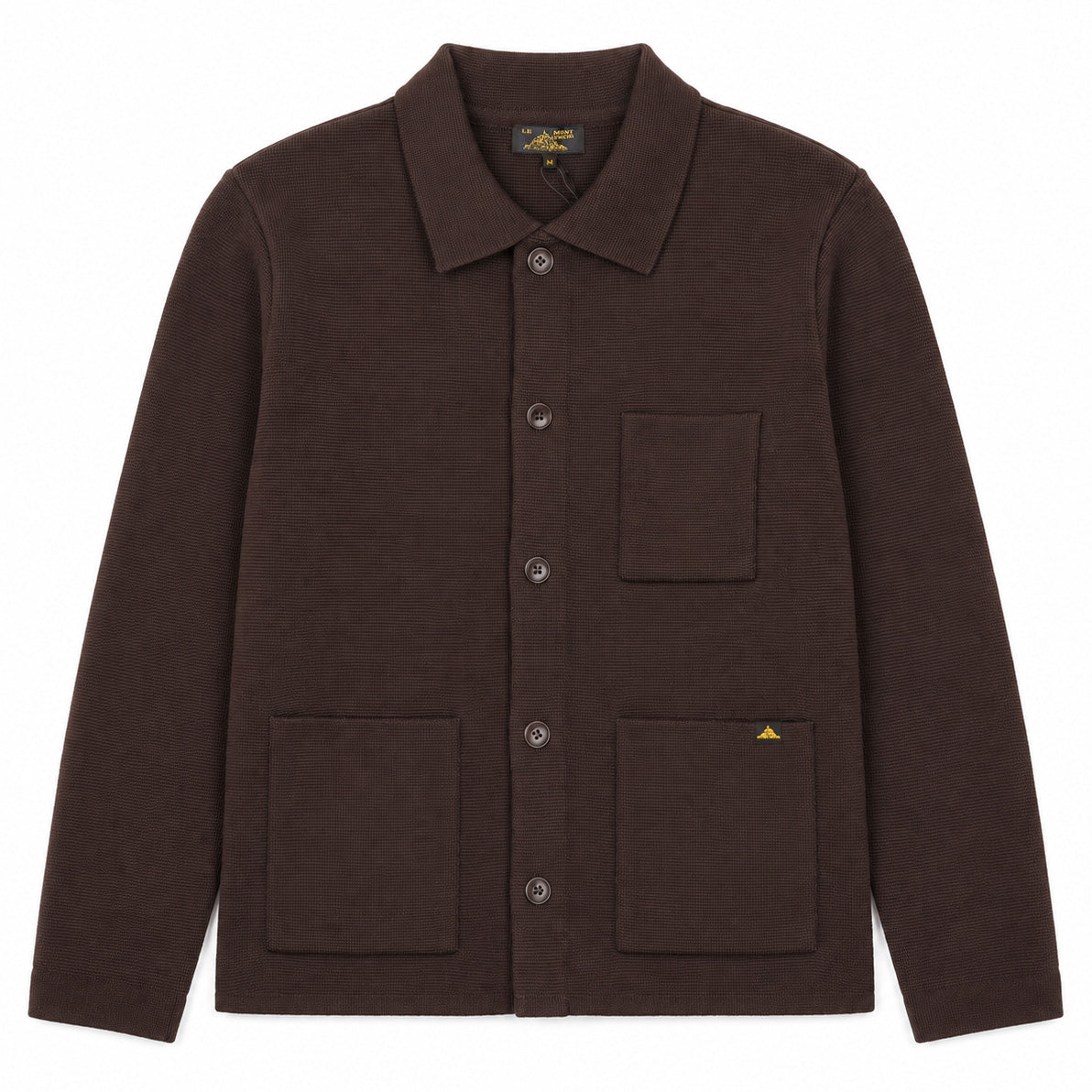 Guino Heavyweight Work Cardigan - Mocha