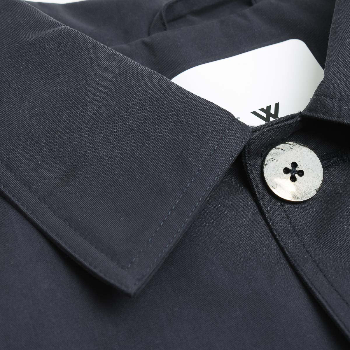 O-Shirt - Navy Brushed Cotton