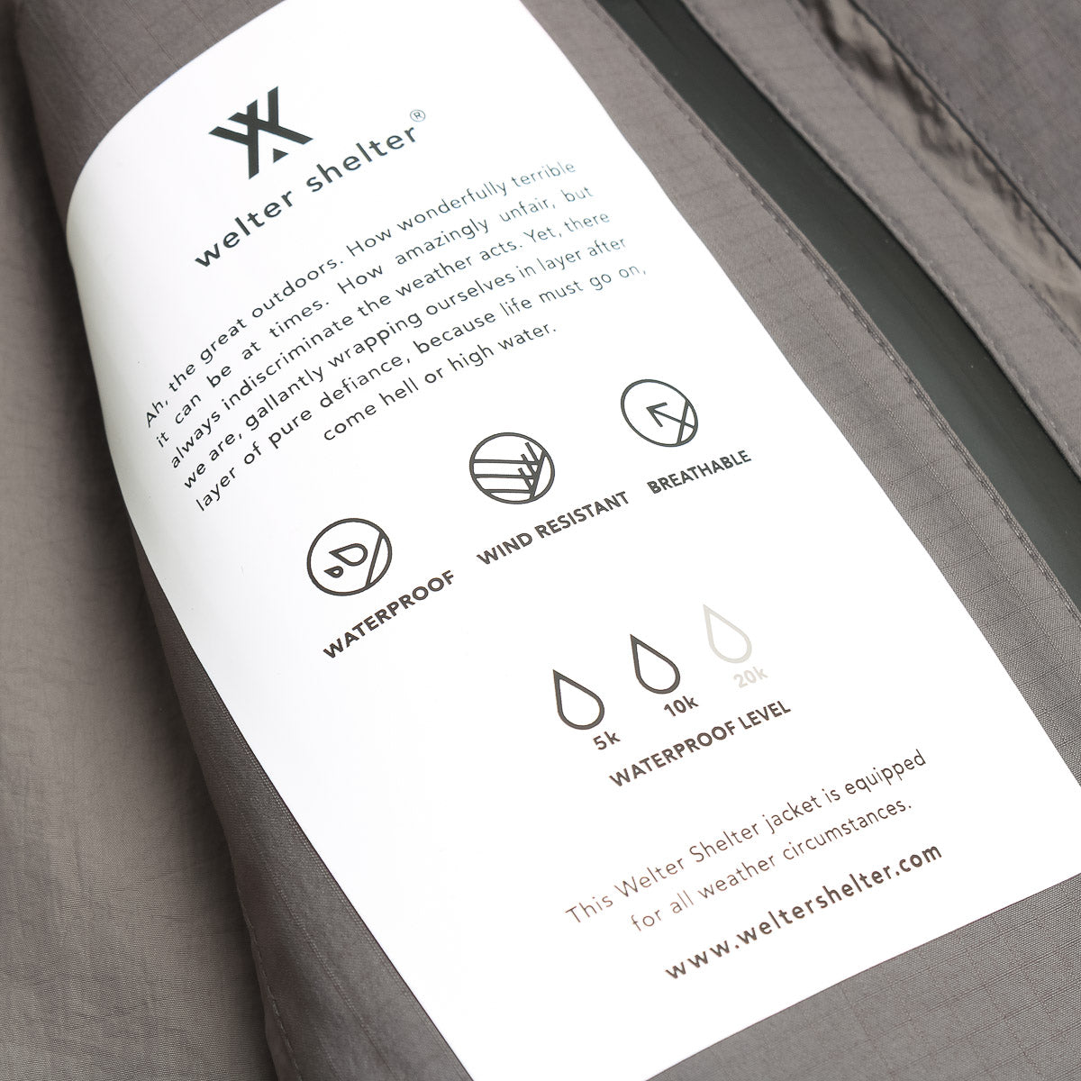 K-Sea Jacket - Purple Grey