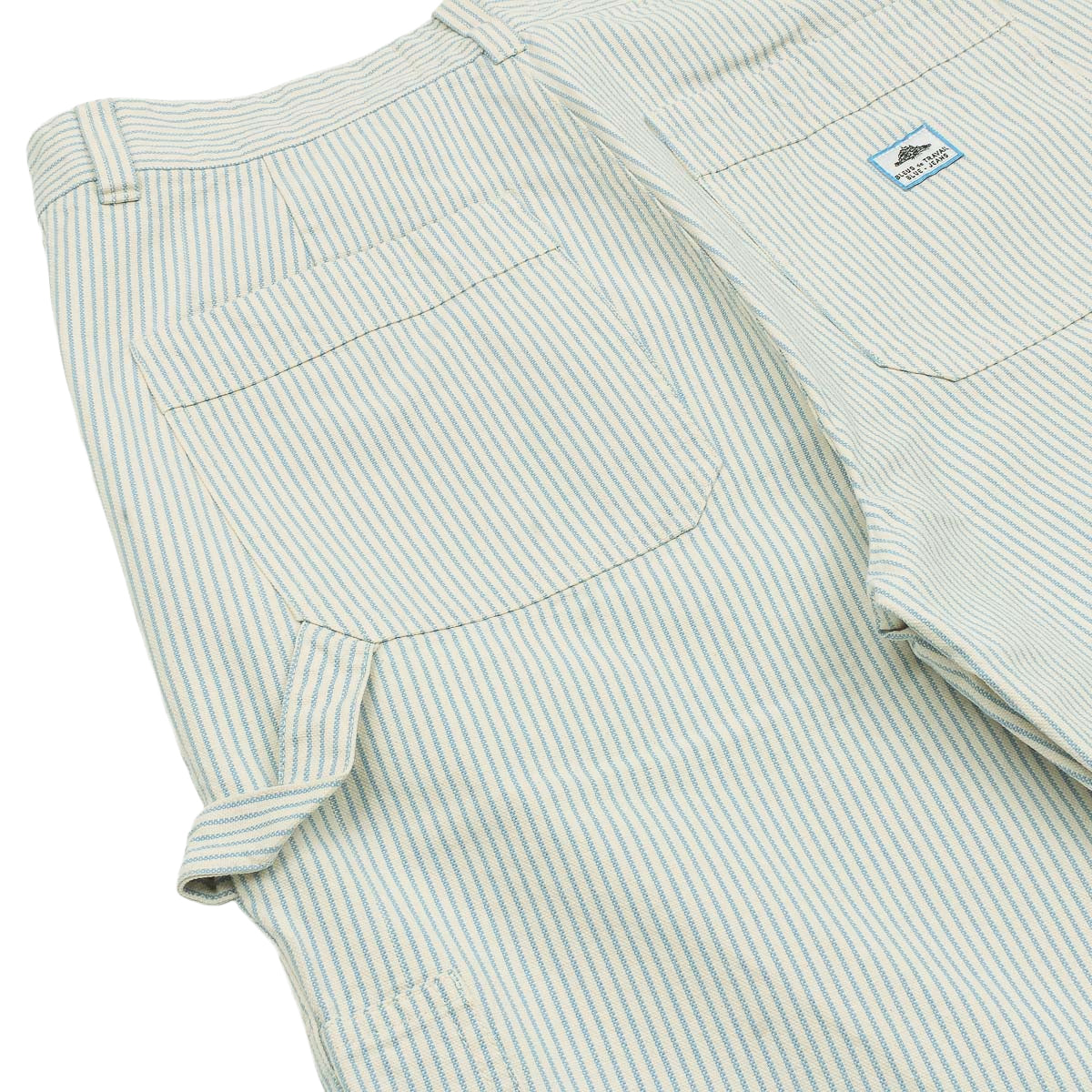 Pimy Osk Carpenter Trousers - Blue Stripe