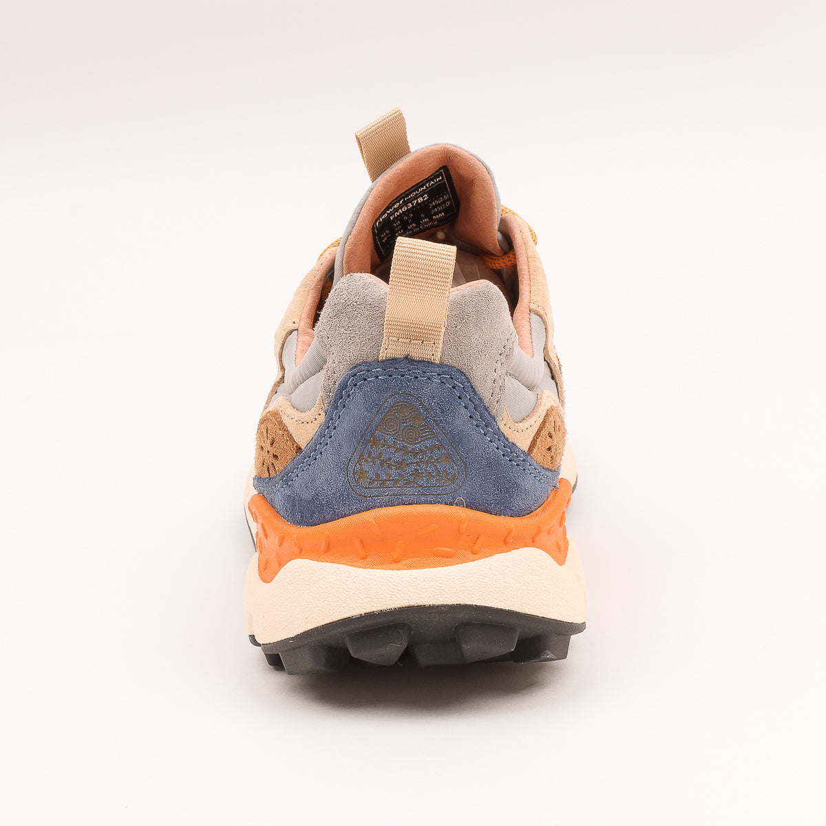 Yamano 3 Man Trainers - Navy/Grey/Taupe