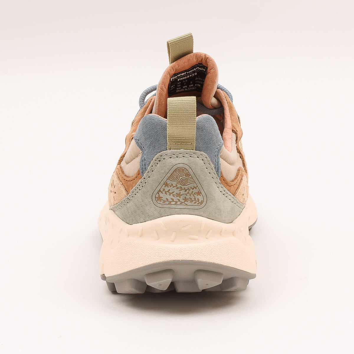 Yamano 3 Man Trainers - Taupe/Light Beige